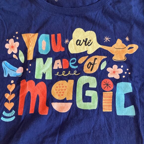 Vintage Disney Aladdin Jasmine Womens T Shirt Size XL Large Magic Genie Lamp - Picture 7 of 12